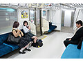 最終電車で痴女とまさかの2人きり！J○Ver 向かいの座席でパンチラしてくる小悪魔女子○生の誘惑で勃起したらヤられたVOL.3 友達とおふざけ挑発娘 えな