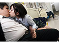 最終電車で痴女とまさかの2人きり！J○Ver 向かいの座席でパンチラしてくる小悪魔女子○生の誘惑で勃起したらヤられたVOL.3 友達とおふざけ挑発娘 えな