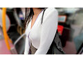 【デカパイスラ女子】#ネバネバ粘着追跡#ストラップ喰い込む巨乳観察#捕獲連れ込みキメ生刺し#乳汚し